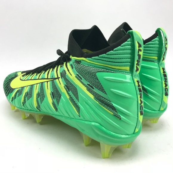 NIKE Alpha Menace Elite ELECTRO GREEN/VOLT Sz 12 main image 4